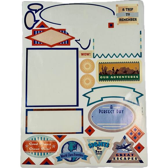 Hallmark Scrapbooking Kits Outdoor Vacation Trip  Spotlight Lot of 4 - Picture 11 of 16